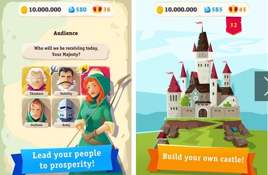 Gameplay screenshot from my majesty for Android