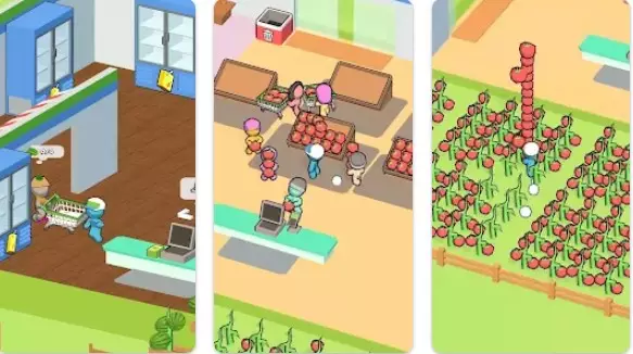 Gameplay screenshot from my mini mart for Android