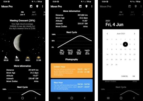 my moon phase pro MOD APK Android