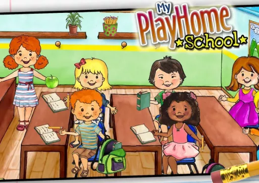 Gameplay screenshot from my playhome school for Android