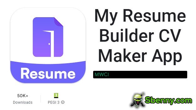  My Resume Builder CV Maker App APK