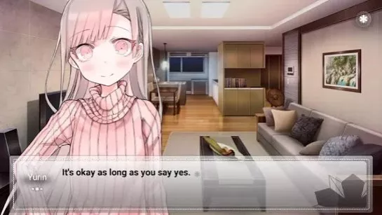 Gameplay screenshot from my so called future girlfriend for Android