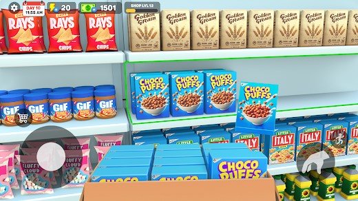 Gameplay screenshot from my supermarket simulator 3d for Android