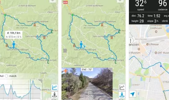 Gameplay screenshot from myroutemap for Android