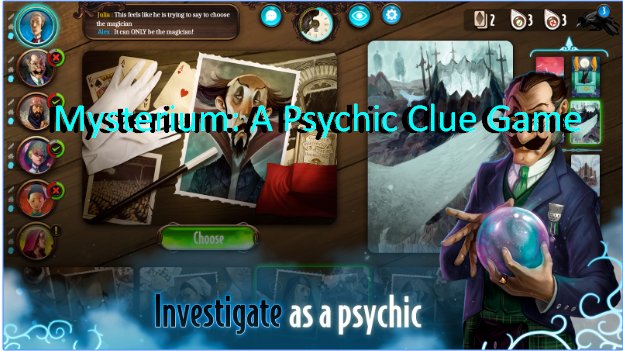  Mysterium: A Psychic Clue Game