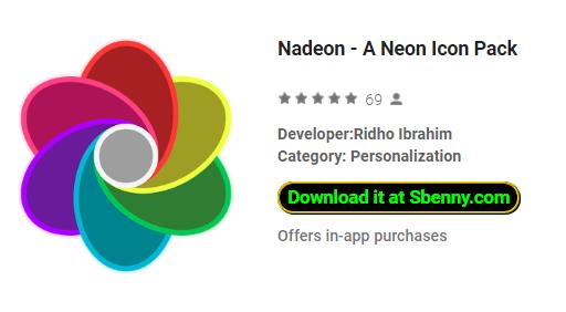 nadeon a neon icon pack