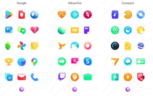 paket ikon nebula APK Android