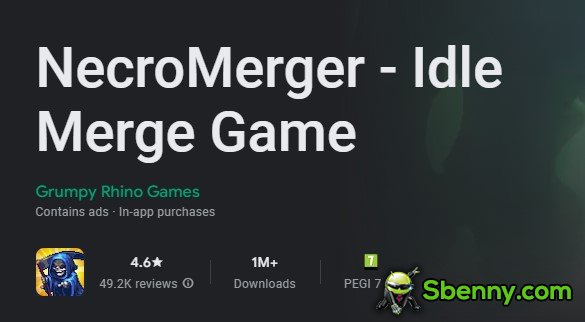 necromerger idle merge game