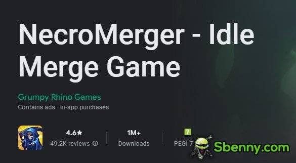 necromerger idle merge game