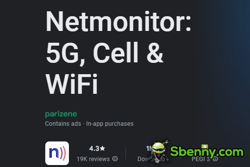netmonitor 5g cell and wifi