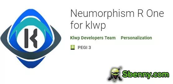  Neumorphism R One for klwp APK