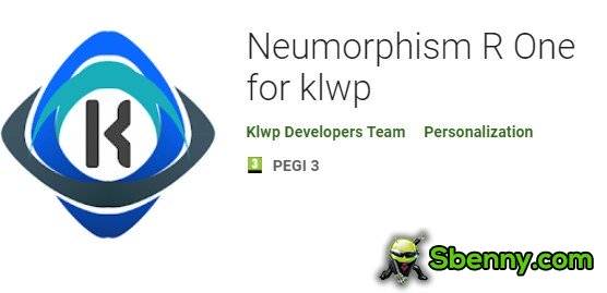  Neumorphism R One for klwp APK
