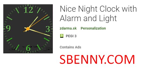  Nice Night Clock with Alarm and Light