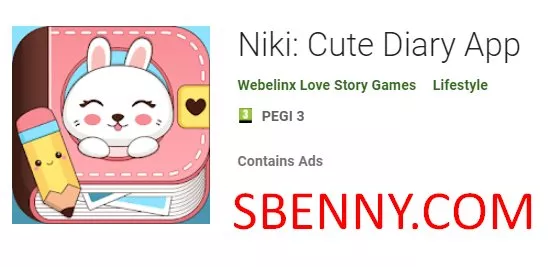 niki cute diary app