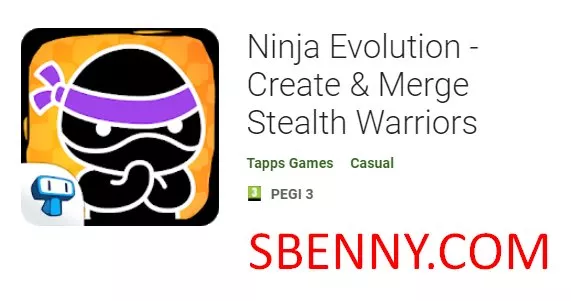  Ninja Evolution - Create & Merge Stealth Warriors