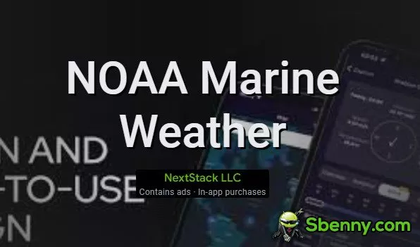  NOAA Marine Weather