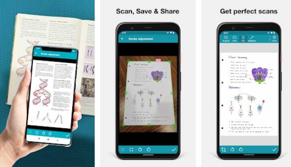 Gameplay screenshot from notebloc scanner scan to pdf for Android