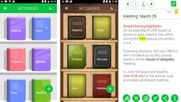Gameplay screenshot from notebooks pro for Android