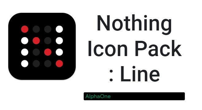  Nothing Icon Pack : Line
