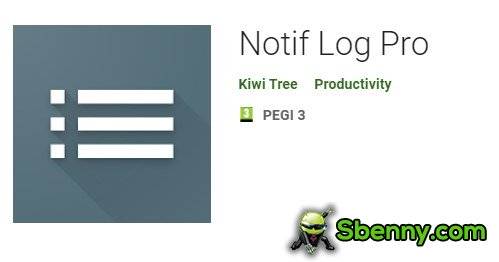 notif log pro