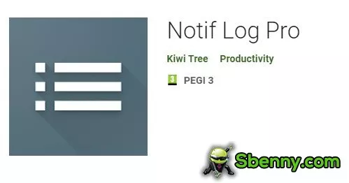 notif log pro