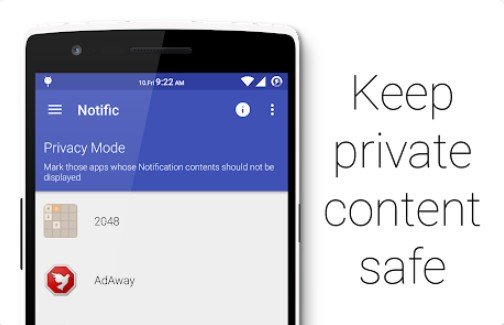 Gameplay screenshot from notific pro for Android