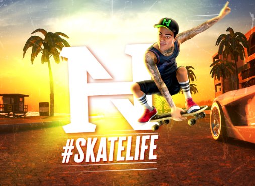 nyjah huston skatelife