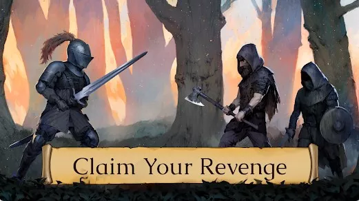 Gameplay screenshot from obsidian knight rpg for Android