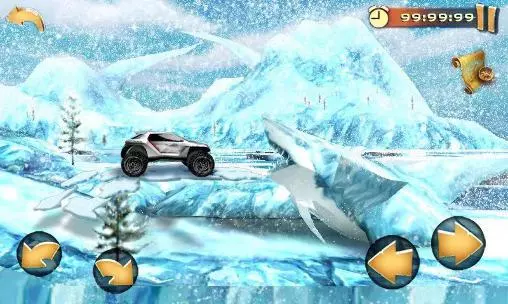 Gameplay screenshot from offroad hill Racing for Android