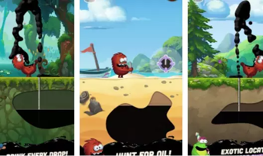 Gameplay screenshot from oil hunt 2 birthday party for Android