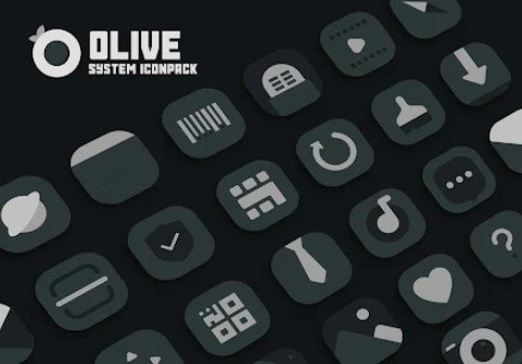 Gameplay screenshot from olive icon pack for Android