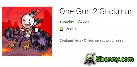 one gun 2 stickman