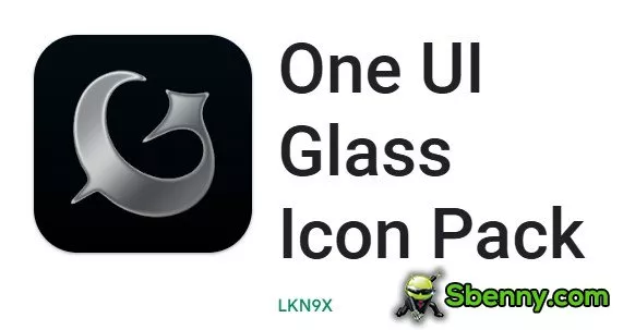 one ui glass icon pack