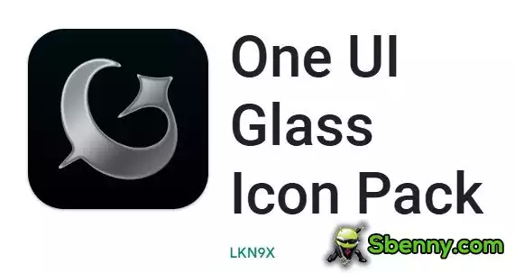 one ui glass icon pack