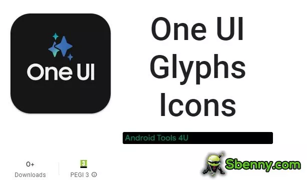  One UI Glyphs Icons