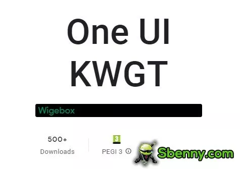 one ui kwgt