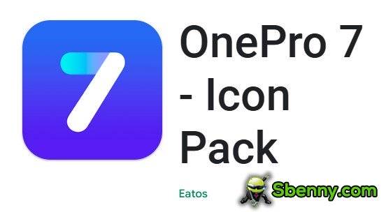 onepro 7 icon pack