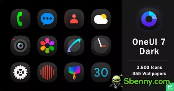  OnePro Dark - Icon Pack