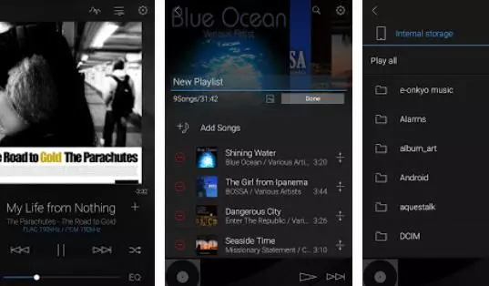 Gameplay screenshot from onkyo hf player for Android