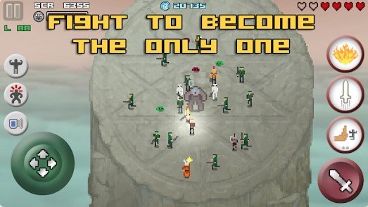 Gameplay screenshot from only one for Android