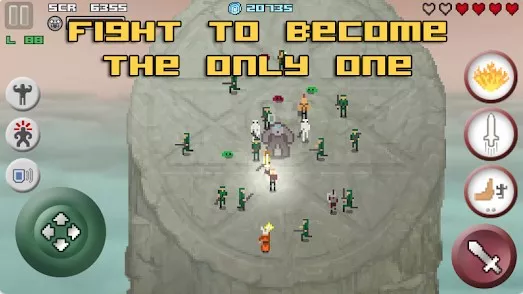 Gameplay screenshot from only one for Android