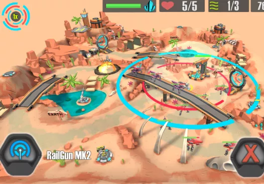 Gameplay screenshot from oracle falls for Android