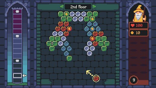 Gameplay screenshot from orb tower for Android