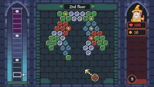 Gameplay screenshot from orb tower for Android