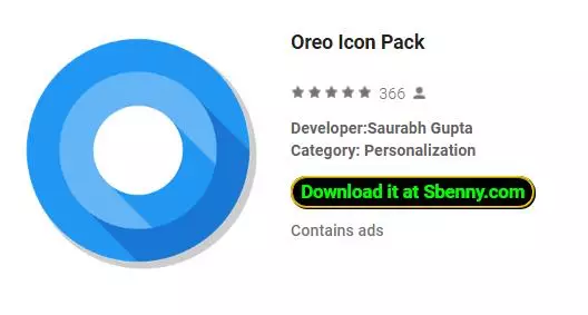 oreo icon pack