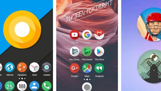 Gameplay screenshot from oreo icon pack for Android