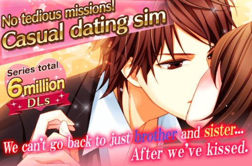 Gameplay screenshot from otome games dating sim forbidden love for Android