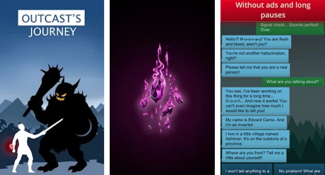  Outcast’s Journey - Interactive Fiction game