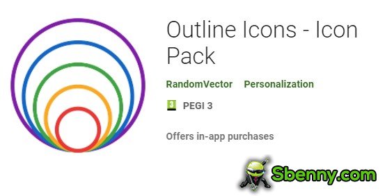 outline icons icon pack