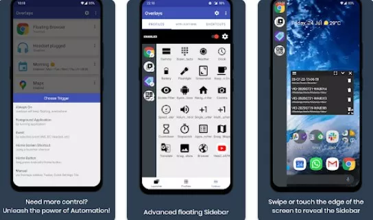 Gameplay screenshot from overlays floating launcher for Android